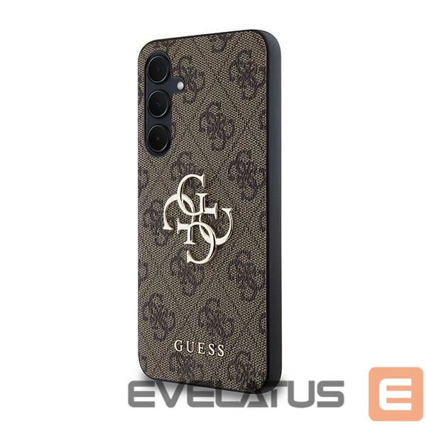 Kitas telefono priedas Guess Guess 4G Big Metal Logo case for Samsung Galaxy A35 - brown