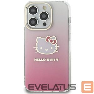 Kitas telefono priedas Hello Kitty  Hello Kitty IML Gradient Electrop Kitty Head case for Samsung Galaxy A55 - pink 