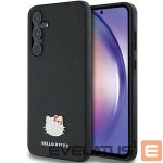 Kitas telefono priedas Hello Kitty  Hello Kitty Metal Logo Kitty Head case for Samsung Galaxy A55 - black 
