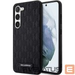 Kitas telefono priedas Karl Lagerfeld  Karl Lagerfeld Saffiano Mono Metal Logo case for Samsung Galaxy S24+ - black 