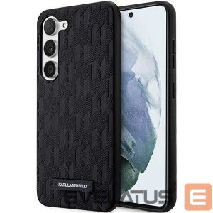 Kitas telefono priedas Karl Lagerfeld  Karl Lagerfeld Saffiano Mono Metal Logo case for Samsung Galaxy S24+ - black 