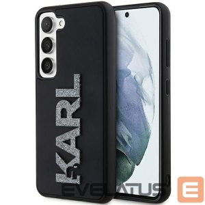 Kitas telefono priedas Karl Lagerfeld  Karl Lagerfeld 3D Rubber Glitter Logo case for Samsung Galaxy S24 - black 
