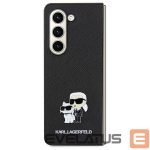 Kitas telefono priedas Karl Lagerfeld  Karl Lagerfeld Saffiano Karl&Choupette Pin case for Samsung Galaxy A35 - black 