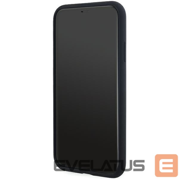 Kitas telefono priedas Karl Lagerfeld Karl Lagerfeld Silicone Karl&Choupette MagSafe case for iPhone 11 / Xr - black