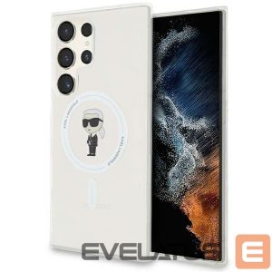 Kitas telefono priedas Karl Lagerfeld  Karl Lagerfeld IML Ikonik MagSafe case for Samsung Galaxy S24 Ultra - transparent 