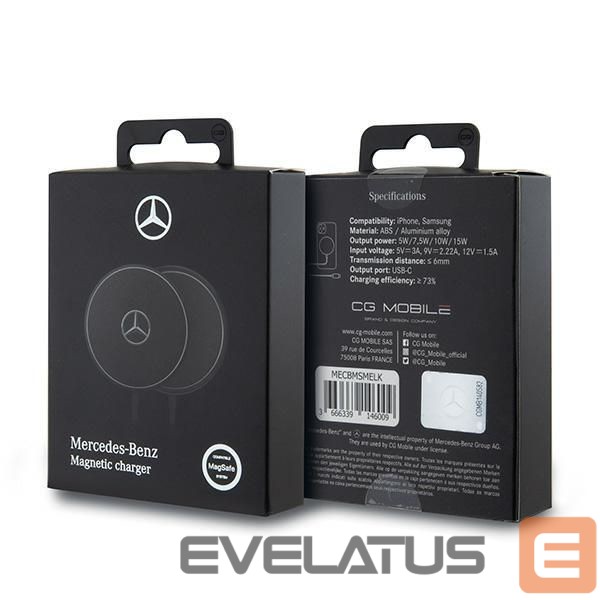 Kitas telefono priedas Mercedes-Benz Mercedes 15W MagSafe inductive charger - black