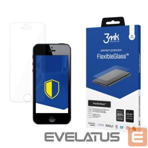 Kitas telefono priedas 3MK  3mk FlexibleGlass  hybrid glass for iPhone 5 / 5S / SE 