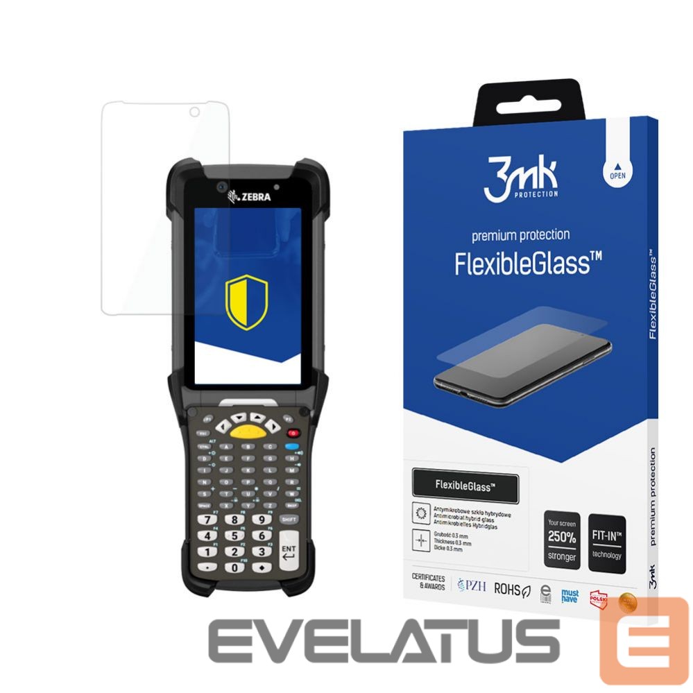 Kitas telefono priedas 3MK 3mk FlexibleGlass hybrid glass for Zebra MC930B / MC9300