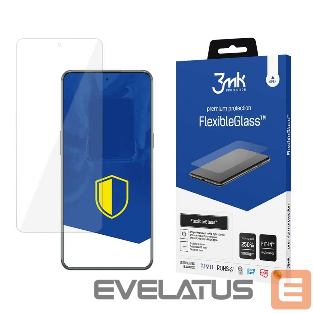 Kitas telefono priedas 3MK 3mk FlexibleGlass hybrid glass on OnePlus 10T