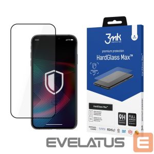 Kitas telefono priedas 3MK  9H 3mk HardGlass Max  glass for iPhone 14 Pro Max 