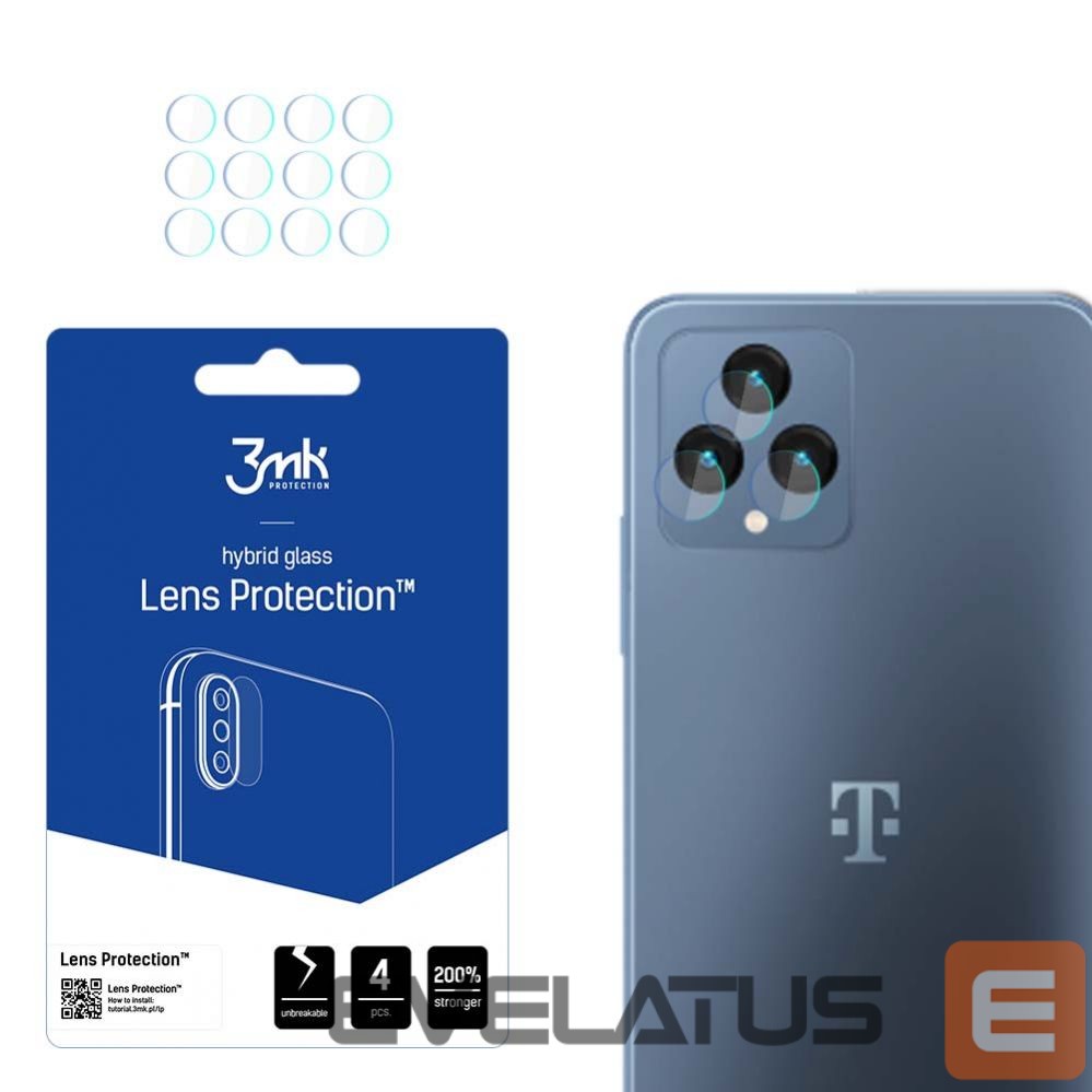 Kitas telefono priedas 3MK 3mk Lens Protection hybrid camera glass for T-Mobile T Phone Pro 5G / Revvl 6 Pro 5G