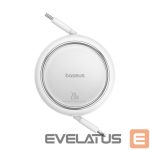 Kabelis Baseus  Baseus Free2Pull Cable Retractable USB-C / Lightning 20W 1m - White 