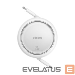 Kabelis Baseus  Baseus Free2Pull Cable Retractable USB-C / Lightning 20W 1m - White 