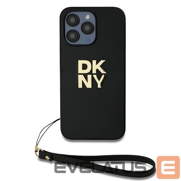 Kitas telefono priedas DKNY DKNY Wrist Strap Stock Logo case for iPhone 14 Pro Max - black
