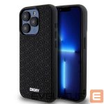 Kitas telefono priedas DKNY  DKNY 3D Rubber Repeat Pattern case for iPhone 15 Pro Max - black 