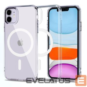Nugarėlės dėklai Tech-Protect - Tech-Protect MagMat MagSafe iPhone 11 Case - Clear 