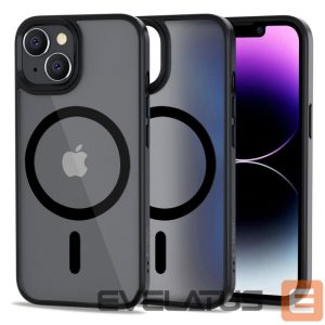 Nugarėlės dėklai Tech-Protect  Black || Semi-transparent 