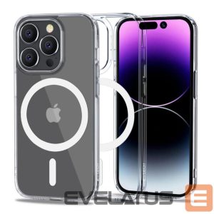 Nugarėlės dėklai Tech-Protect  Tech-Protect FlexAir Hybrid MagSafe Case for iPhone 14 Pro Max - Clear 