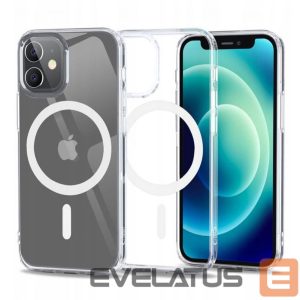 Nugarėlės dėklai Tech-Protect  Tech-Protect FlexAir Hybrid MagSafe Case for iPhone 12 mini - Clear 
