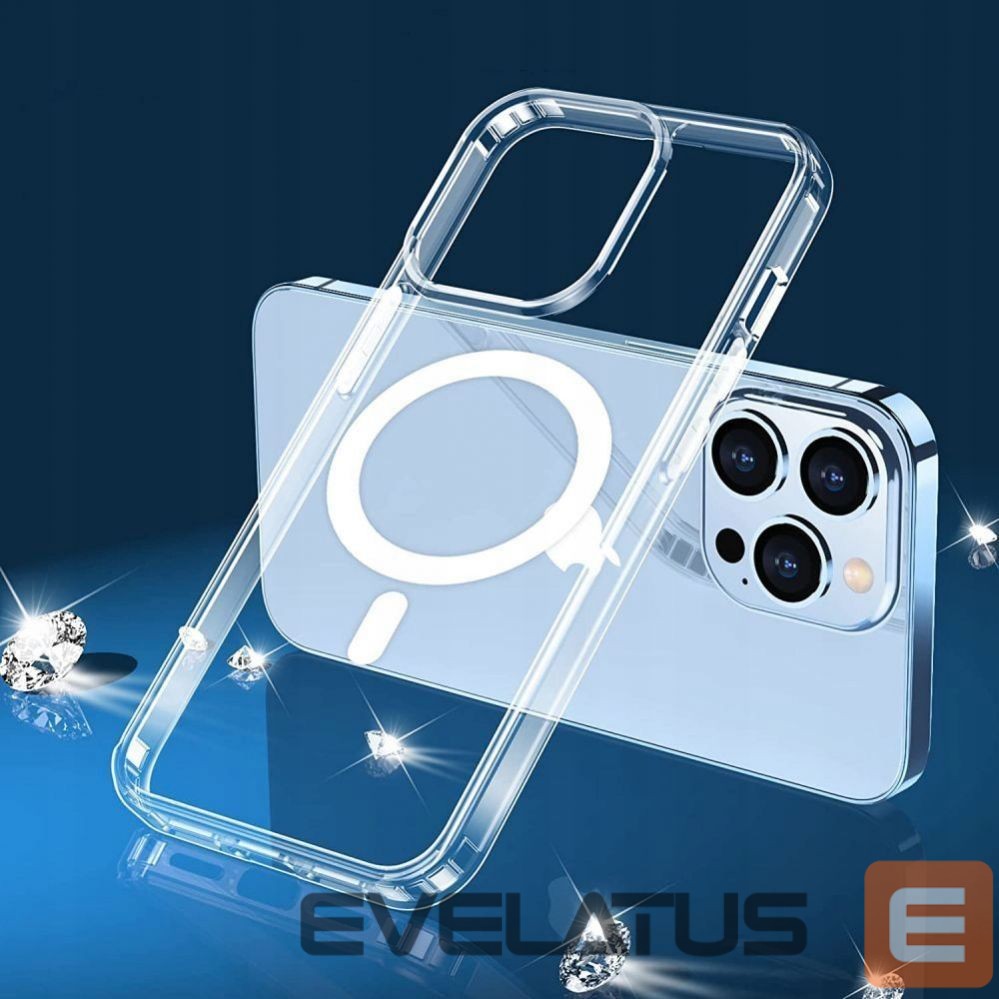 Nugarėlės dėklai Tech-Protect Tech-Protect FlexAir Hybrid MagSafe Case for iPhone 12 mini - Clear