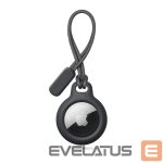 Nugarėlės dėklai Tech-Protect  Tech-Protect Rough Chain Case for Apple AirTag with Pendant - Black 