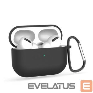 Dėklai ausinėms Tech-Protect Apple AirPods Pro 1 / 2 Icon Hook Case Black