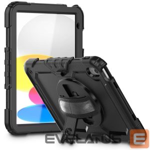 Nugarėlės dėklai Tech-Protect  Tech-Protect Solid360 Case for iPad 10.9" 2022 - Black 