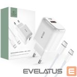 Adapteriai Tech-Protect  White \ z kablem USB-C \ USB-A (female) || USB-C (męski) 