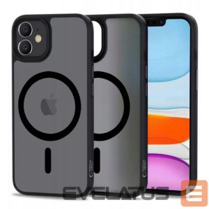 Nugarėlės dėklai Tech-Protect - Black || Semi-transparent 