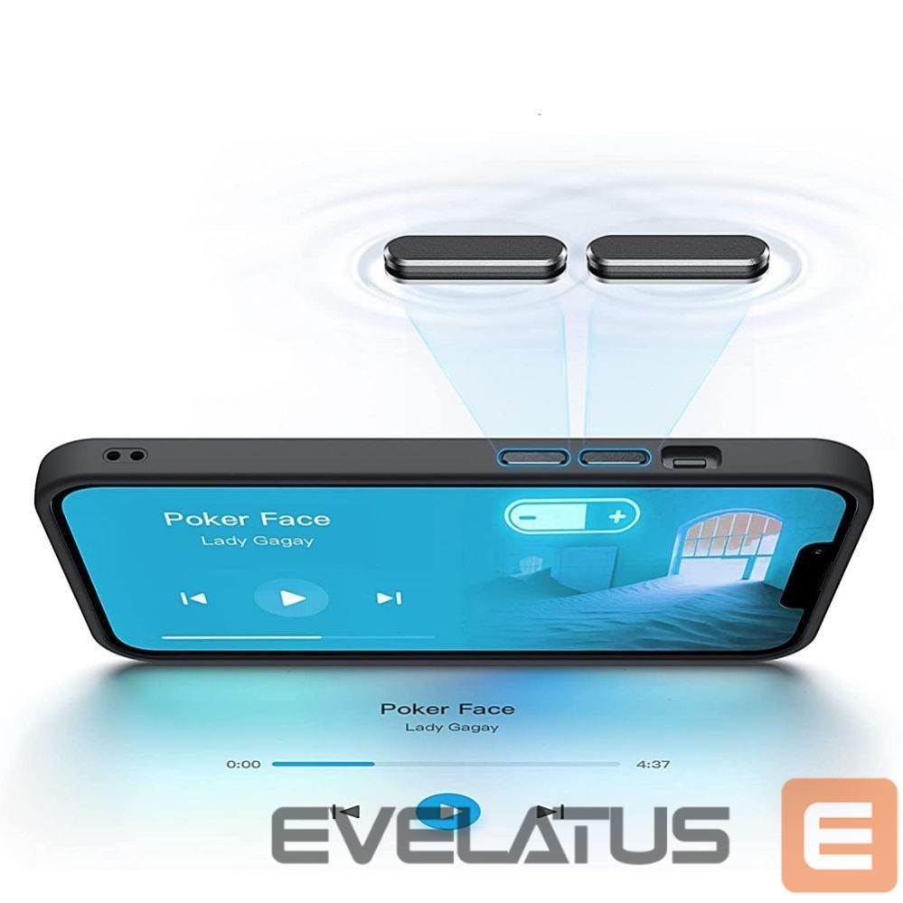 Nugarėlės dėklai Tech-Protect Black || Semi-transparent