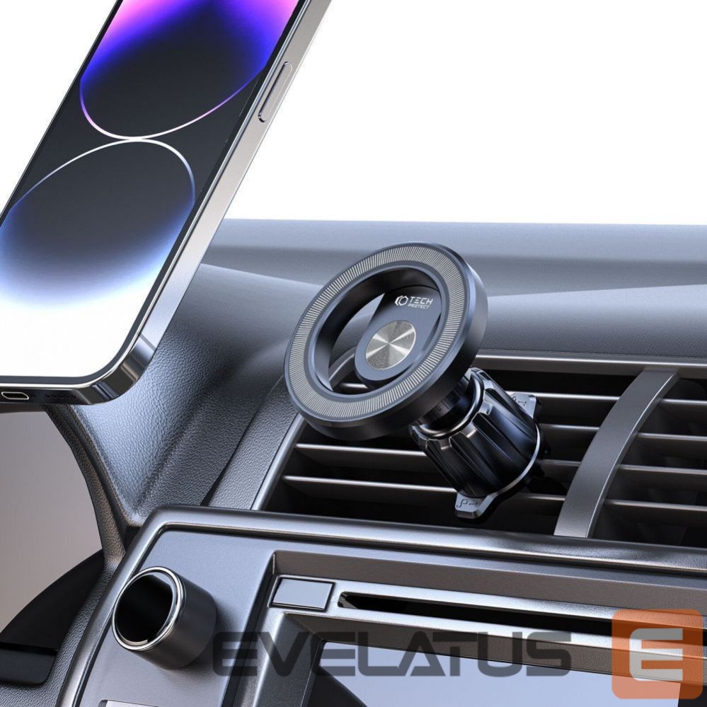 Automatinis laikiklis Tech-Protect Tech-Protect N53 Car Phone Holder with MagSafe for Air Vent - Black