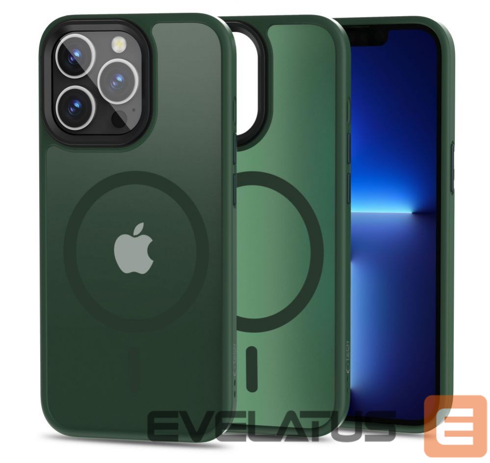 Nugarėlės dėklai Tech-Protect - Tech-Protect MagMat MagSafe iPhone 13 Pro Case - Matte Green