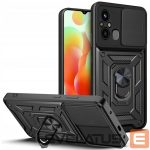 Nugarėlės dėklai Tech-Protect  Tech-Protect CamShield Pro Case for Xiaomi Redmi 12C - Black 