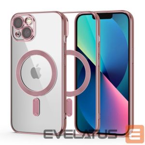 Nugarėlės dėklai Tech-Protect  Tech-Protect MagShine Line MagSafe iPhone 13 Case - Pink 