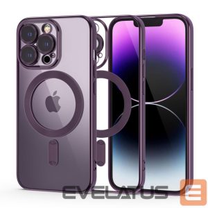 Nugarėlės dėklai Tech-Protect  Tech-Protect MagShine Line MagSafe iPhone 14 Pro Case - Purple 