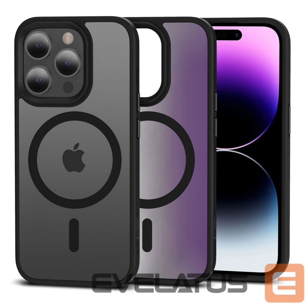Nugarėlės dėklai Tech-Protect Tech-Protect MagMat MagSafe iPhone 15 Pro Case - Matte Black