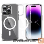 Nugarėlės dėklai Tech-Protect  Tech-Protect FlexAir Hybrid MagSafe Case for iPhone 15 Pro - Clear 