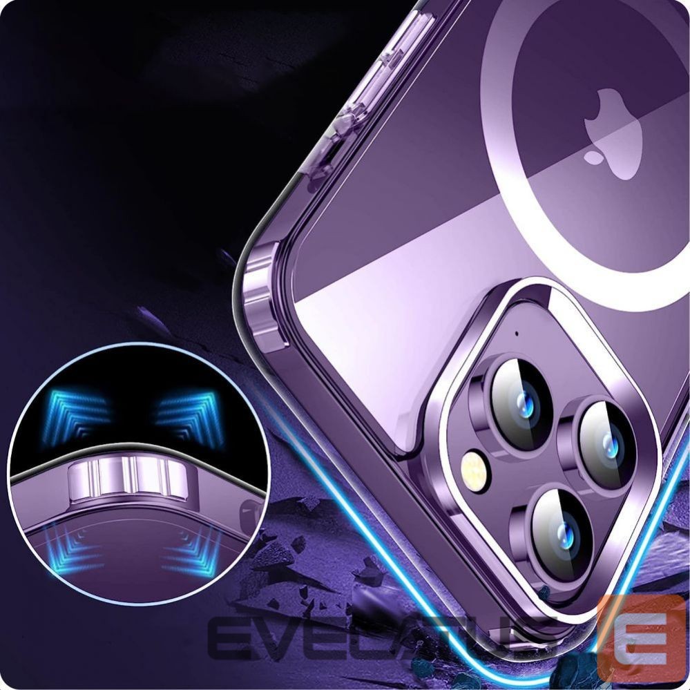 Nugarėlės dėklai Tech-Protect Tech-Protect FlexAir Hybrid MagSafe Case for iPhone 15 Pro Max - Clear