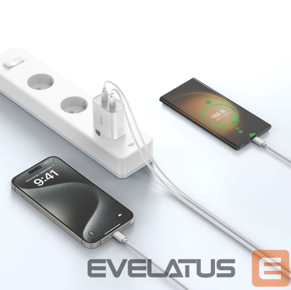 Adapteriai Tech-Protect Black \ USB-C (female) \ without cable