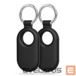 Nugarėlės dėklai Tech-Protect  Tech-Protect Icon Case for Samsung Galaxy SmartTag 2 - Black (2 pcs.) 