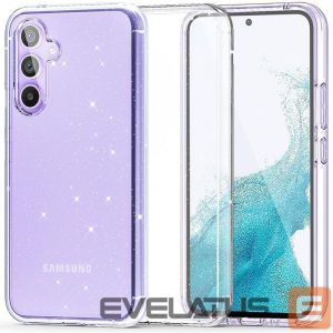 Nugarėlės dėklai Tech-Protect  Tech-Protect FlexAir Hybrid Case for Samsung Galaxy S23 FE - Clear-Glitter 
