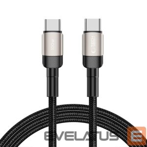 Kabelis Tech-Protect  Tech-Protect UltraBoost Evo USB-C / USB-C PD cable 100W 5A 2m - titanium 