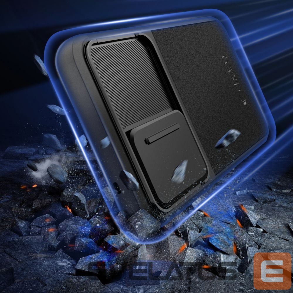 Nugarėlės dėklai Tech-Protect Tech-Protect Velar Cam+ Case for Samsung Galaxy A55 5G - Black