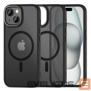 Nugarėlės dėklai Tech-Protect  Tech-Protect MagMat 2 MagSafe iPhone 15 Case - Matte Black 