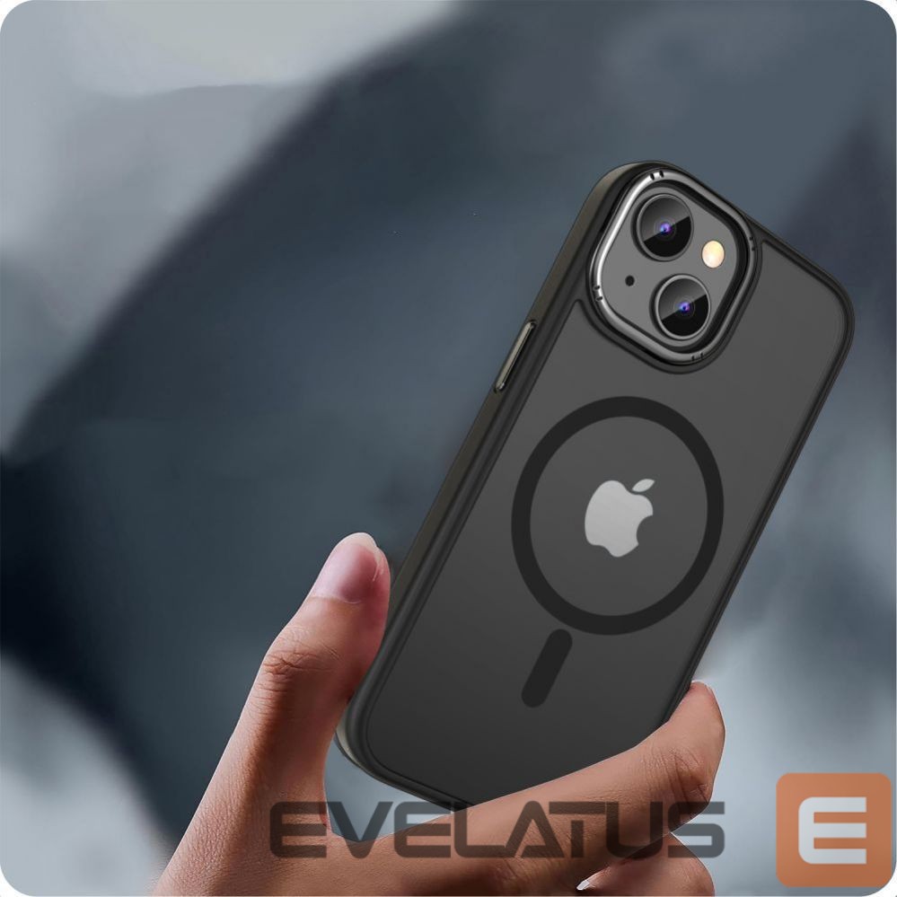 Nugarėlės dėklai Tech-Protect Tech-Protect MagMat 2 MagSafe iPhone 15 Case - Matte Black