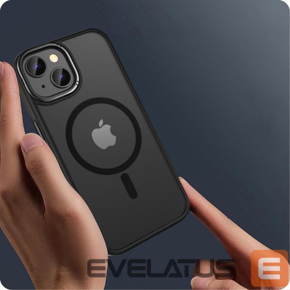 Nugarėlės dėklai Tech-Protect Tech-Protect MagMat 2 MagSafe iPhone 15 Case - Matte Black