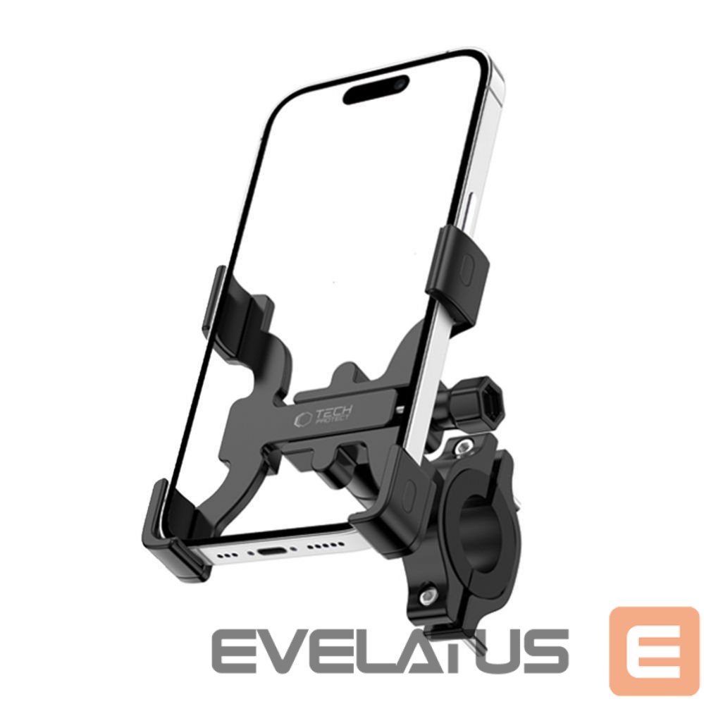 Automatinis laikiklis Tech-Protect Tech-Protect V3 Bike Phone Holder for Handlebars - Black