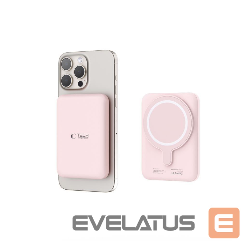 Išorinė baterija Tech-Protect Pink