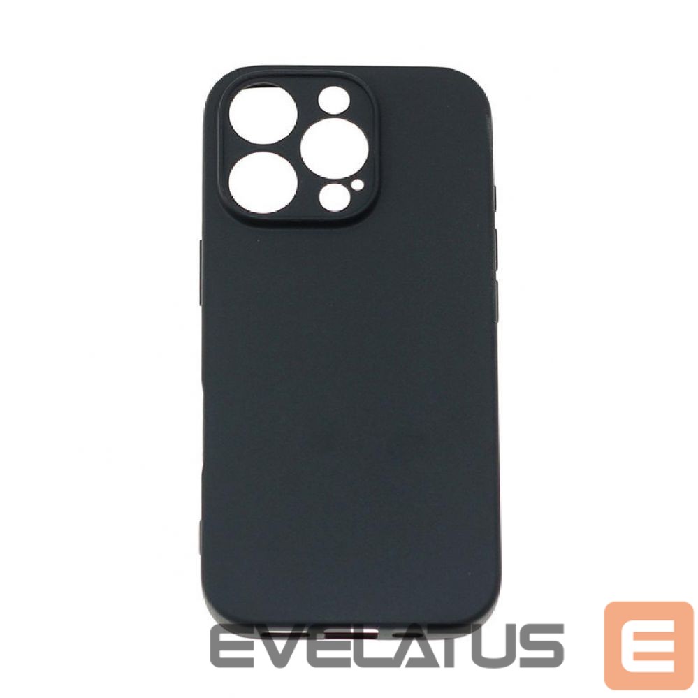 Nugarėlės dėklai Hurtel Soft Case for iPhone 16 Pro - black