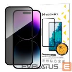 Apsauginiai stiklai Wozinsky - Wozinsky Privacy Glass Tempered Privacy Glass with Anti-spy Filter for iPhone 16 Pro Max 